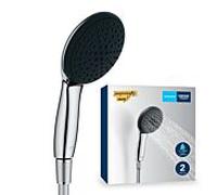 GROHE Ensemble de douchette à main Vitalio Start 110 2696010E 2 types de jets (RAIN, JET) chromé