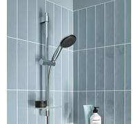 Grohe Vitalio Start 110 Set de douche avec barre et tablette, 2 jets, 26952001,