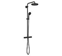 Grohe Vitalio Start 210 système de douche 268042430 noir mat, avec robinetterie thermostatique