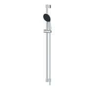 GROHE Vitalio Start 110 Ensemble de Douche (Pommeau de Douche 11cm 2 jets, Barre 90cm, Flexible de douche 1.75m), Economie d'Eau, A coller avec GROHE QuickGlue ou à visser, Chromé, 26955001