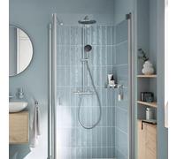 Grohe Vitalio Start System 250 Colonne de douche en applique avec mitigeur thermostatique, 26678001,