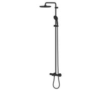 Grohe Vitalio Start System ensemble de douche mural avec thermostat avec douche pluie noir 269882431