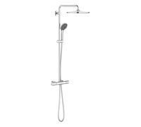 GROHE Système de douche Vitalio Joy XXL 310 26400001 avec thermostat, chromé, montage mural