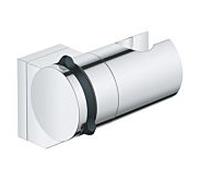 GROHE Vitalio Universal Support Mural pour Douchette, Orientable, A coller avec GROHE QuickGlue ou à visser, Chromé, 26183001