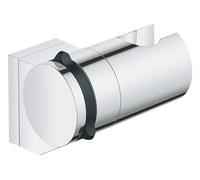 GROHE Vitalio Universal Support Mural pour Douchette, Orientable, A coller avec GROHE QuickGlue ou à visser, Chromé, 26183001