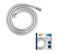 GROHE Flexible de douche VitalioFlex Silver TwistStop 27506001 1/2" x 1/2" x 175 cm, chromé