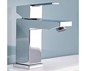 Grohe Voile Cube mitigeur lavabo 23435000 chromé , Taille S, avec garniture de vidage