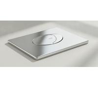 GROHE WC-Betätigung Skate Air 38506 Start/Stopp o.2-Mengen waagr. mattchrom, 385