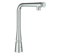 Grohe Zedra SmartControl Mitigeur d'évier, portée 199mm, extractible, MagneticDocking, pivotant, 31593DC2, Couleur: acier super