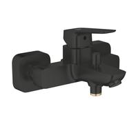 GroheCube robinet de baignoire avec inverseur avec raccords HOH=15cm mat noir 1018132430