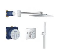 Grohtherm SmartControl Perfect Set de douche avec Rainshower 310 SmartActive Cube (34706000)
