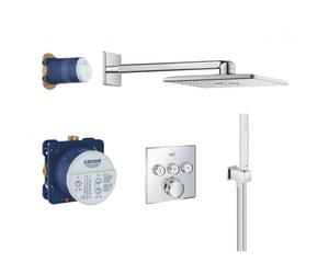 Grohtherm SmartControl Perfect set de douche avec Rainshower 310 SmartActive Cube (34706000-NEW)