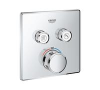 Grohtherm SmartControl Thermostatique pour installation encastrée 2 sorties (29124000)
