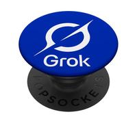 Grok AI - Intelligence Artificielle spirituelle avec Sens de l'humour PopSockets PopGrip Adhésif