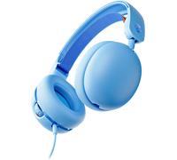Grom Casque Filaire Pour Enfant, Volume Limité, Port De Partage Audio, Microphone, Fonctionne Avec Les Ordinateurs Et Appareils Bluetooth - Bleu