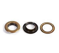 Grommets Eyelets, 20 Ensembles Rond Oeillets Remplacement Accessoires de Bricolage Kit Oeillet pour Toile Bâche Tente de Réparation (12mm 20sets)