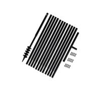 Grondboor 80 mm met 13 m verlengstuk Staal270541 Noir G