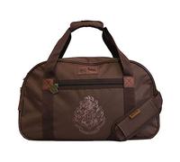 GROO Sac de Sport Harry Potter Blason Poudlard Marron