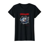 GROOAAHH! Alarme Requin Dangereux comme Un Requin T-Shirt Graphique avec Valeur