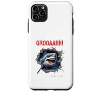 GROOAAHH! Dangerous comme Un Requin Danger dans la mer Alarme Requin Coque pour iPhone 11 Pro Max