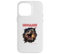 GROOAAHHH! Dangerous Like a Dino Danger Dinosaure T. Rex Coque pour iPhone 14 Pro Max