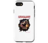 GROOAAHHH! Dangerous Like a Dino Danger Dinosaure T. Rex Coque pour iPhone SE (2020) / 7/8