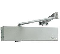 Groom Ferme-porte GR300 Force 2 à 6 avec bras compas, coloris argent (GR300311)