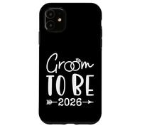 Groom to be 2026 Future Husband Bachelor Wedding Matching Coque pour iPhone 11