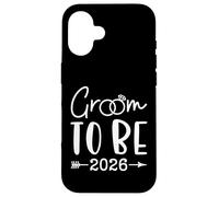 Groom to be 2026 Future Husband Bachelor Wedding Matching Coque pour iPhone 16