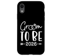 Groom to be 2026 Future Husband Bachelor Wedding Matching Coque pour iPhone XR