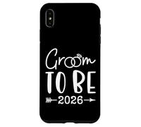 Groom to be 2026 Future Husband Bachelor Wedding Matching Coque pour iPhone XS Max