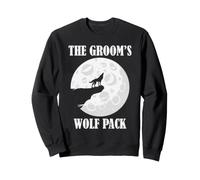 Groom Wolf Pack Enterrement de Vie de Jeune Fille Sweatshirt