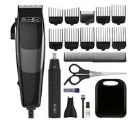GroomEase by Wahl Ensemble de tondeuse à cheveux pour homme, qualité professionnelle, kit de coupe de cheveux polyvalent, tondeuse pour oreilles et nez, tondeuse personnelle