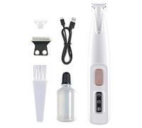 Groomer-cordeless et facile à utiliser en corruption pour animaux de compagnie, conception imperméable et lumière LED pour des coupes lisses même les zones difficiles à voir | Recommandé pour les