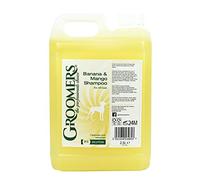 Groomers Shampoing pour Chien Banane et Mangue, 2,5 litres - Convient à Tout Type de Pelage et Utilisation fréquente - pour Groomers et propriétaires d'animaux - Fabriqué au Royaume-Uni