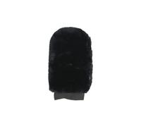 Grooming Deluxe Gant de nettoyage en fourrure, Taille:onesize, Couleur:black