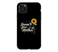Groom's Fabulous Mother Sunflower Family Wedding Party Coque pour iPhone 11 Pro Max