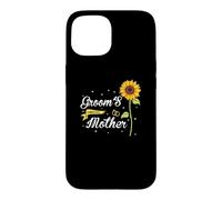 Groom's Fabulous Mother Sunflower Family Wedding Party Coque pour iPhone 15