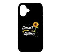 Groom's Fabulous Mother Sunflower Family Wedding Party Coque pour iPhone 16