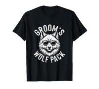 Groom's Wolf Pack Groomsmen Party Team Groom Classic T-Shirt