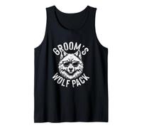 Groom's Wolf Pack Groomsmen Party Team Groom Débardeur