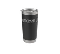 Groomsmaid Bridal Party - Équipe de coordination des mariages Gobelet isotherme en acier inoxydable double paroi