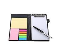 GROOMY Post-Its Notes, Creative Sticky Notes Bloc-Notes Papeterie Carnet de Notes en Cuir avec Stylo Office