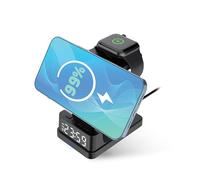 Groov-e Asteria Station de Recharge 4 en 1 Noir