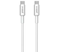 Groov-e USB-C to USB-C Charging Cable 1M - White Marque