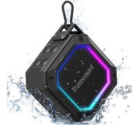 Groove 2 Enceinte Bluetooth Portable, Avec Lumière Rgb, Haut Parleurs Bluetooth 5.3, Autonomie 18H, Port Clé Usb/Aux/Tf Carte, Pour Soirées, Randonnées, Plage[Z752]