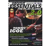 Méthodes et pédagogie HUDSON MUSIC IGOE TOMMY - GROOVE ESSENTIALS - PLAY-ALONG DRUMS 2.0 + CD Batterie