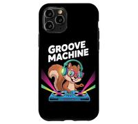 Groove Machine Écureuil Dj Amusant Coque pour iPhone 11 Pro