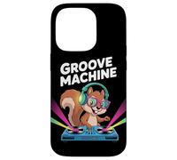 Groove Machine Écureuil Dj Amusant Coque pour iPhone 14 Pro