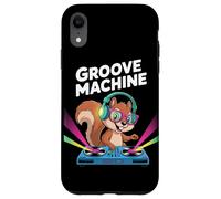 Groove Machine Écureuil Dj Amusant Coque pour iPhone XR